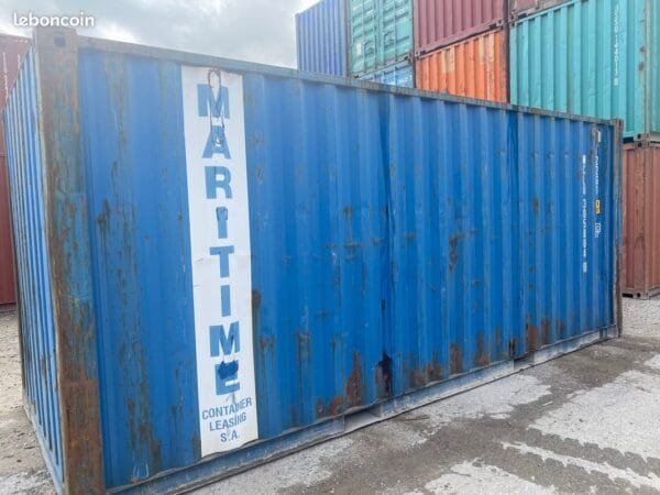 Container maritime 20 pieds