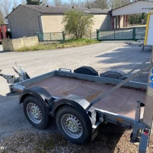Remorque porte-engin HUBIERE TPG25