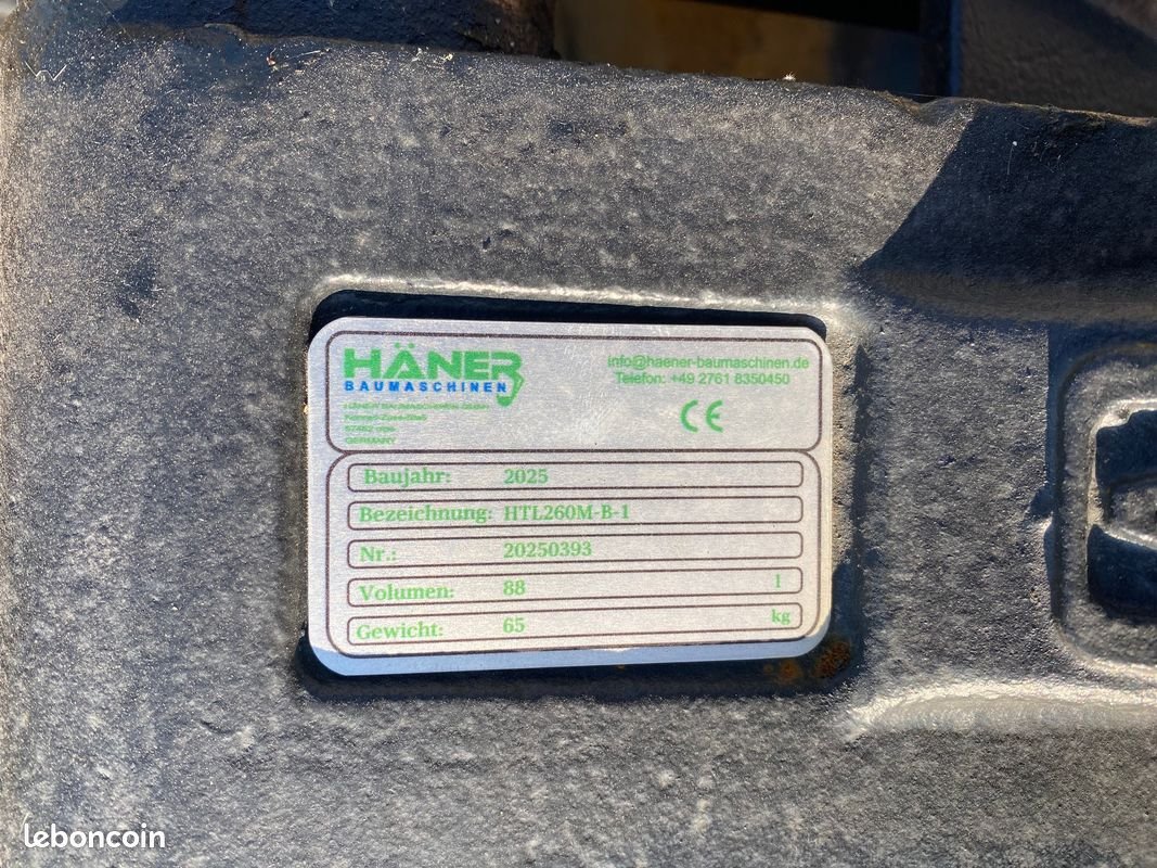 Godet de terrassement MORIN M1