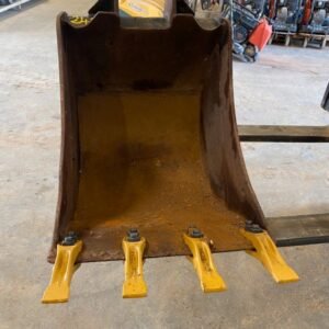 Godet de terrassement à axes