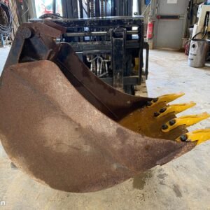 Godet de terrassement à axes